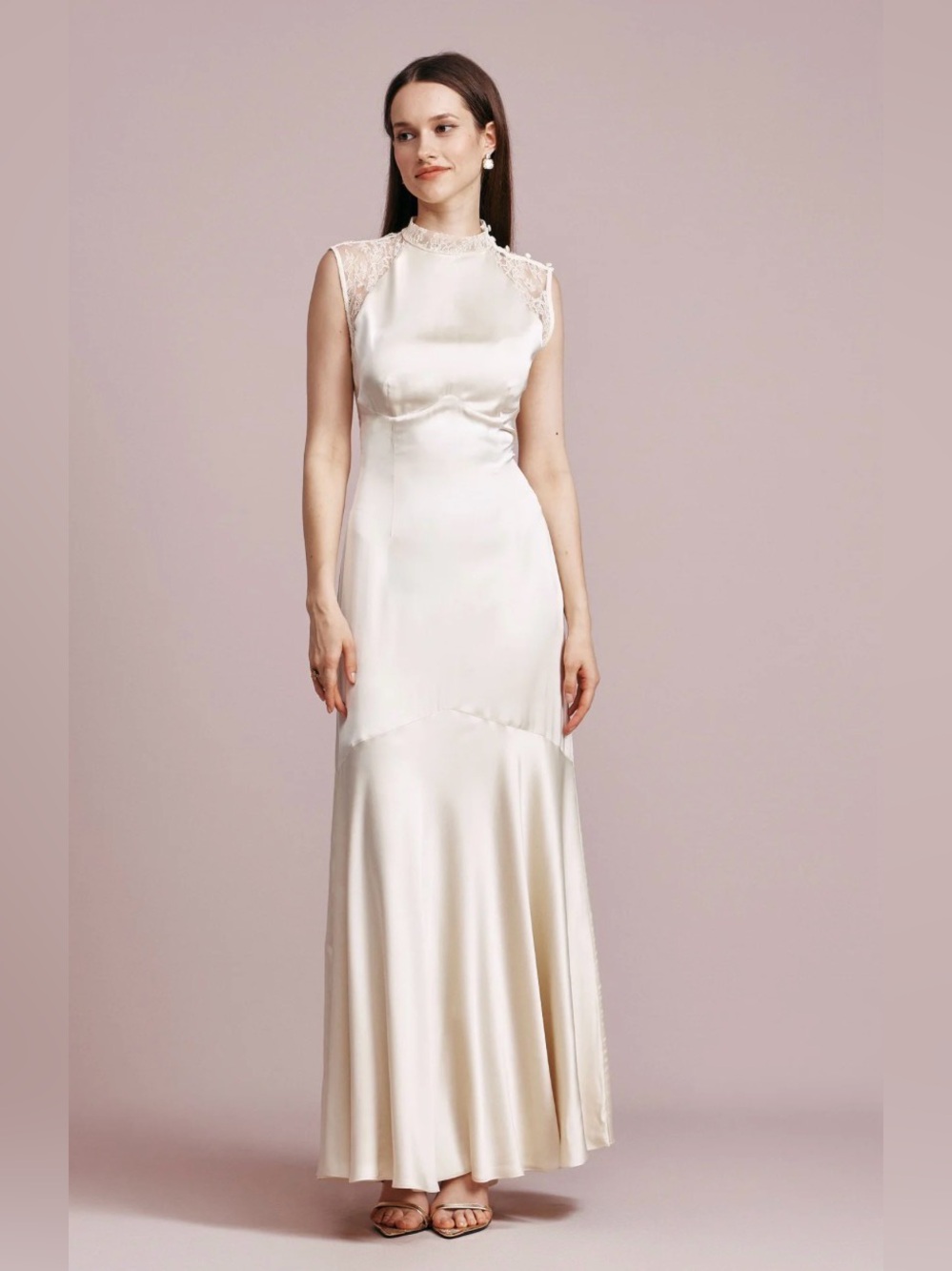 NWT Maison Amory Ingenue Dress in Vanilla (ivory)